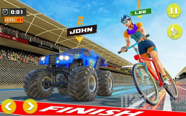 BMX自行车骑士