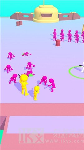 人群合并射击