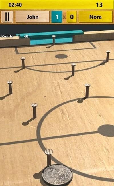 钉上那枚硬币