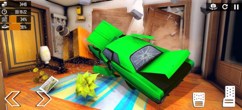 建筑粉碎机3D汽车行驶