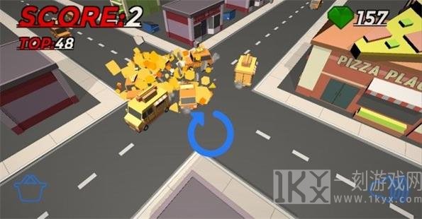 模拟过十字路口3D