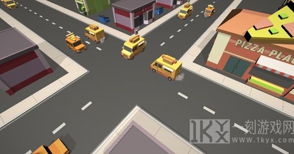 模拟过十字路口3D