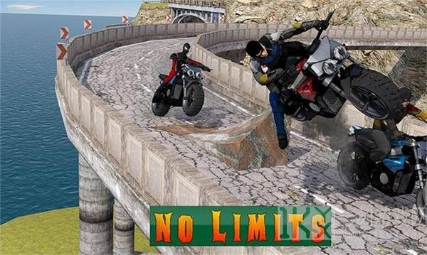 超级3D摩托车特技赛车
