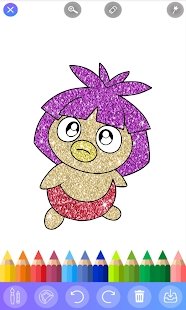闪光绘图着色书