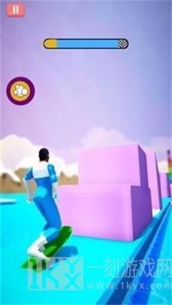 冬季滑雪比赛3D