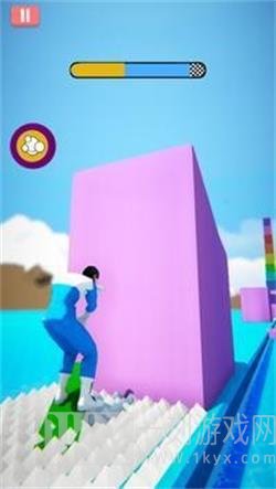 冬季滑雪比赛3D