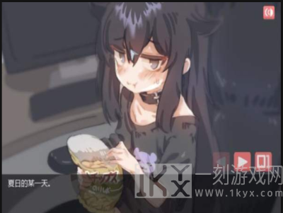 在阴暗房间中独孤少女