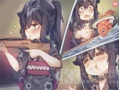 在阴暗房间中独孤少女