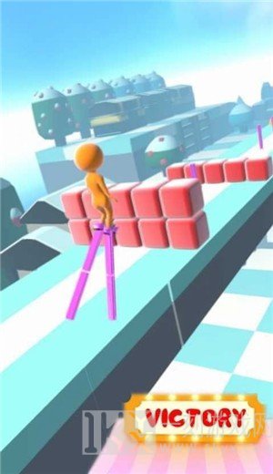 穿上高跟跑起来
