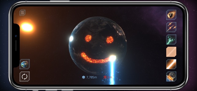 星球碰撞模拟器