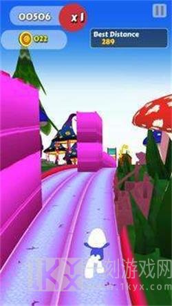 地铁蓝精灵赛跑者