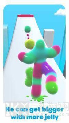 果冻男人跑