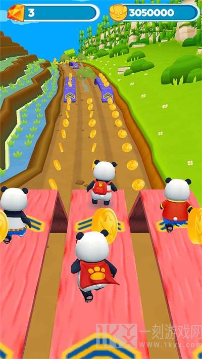 熊猫跑步冒险
