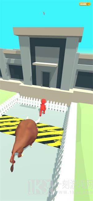 公牛奔跑3D