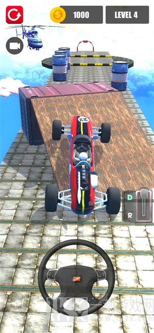 汽车跑酷3D越野疯狂