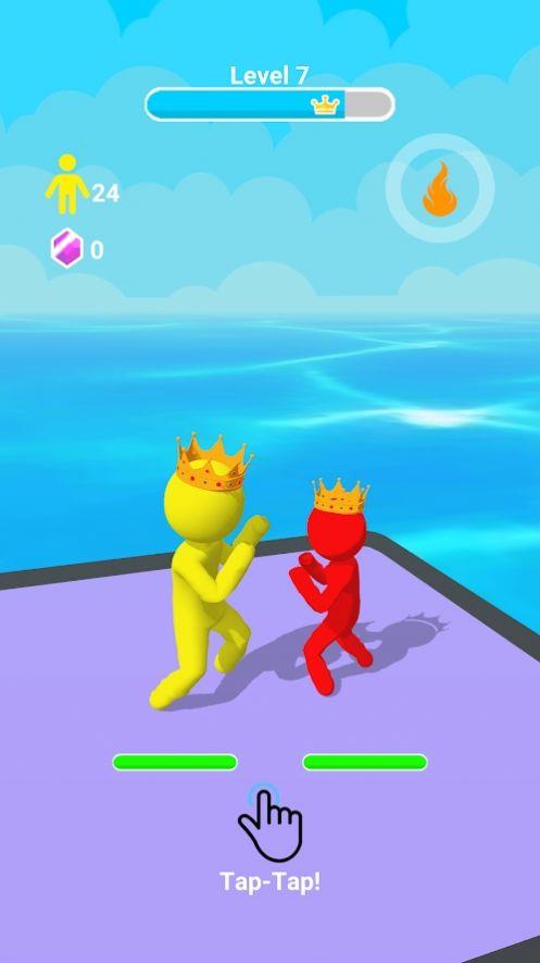 巨型冲刺者人群冲突3D