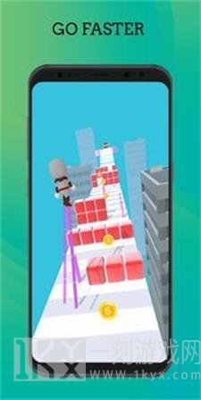 高跟鞋奔跑