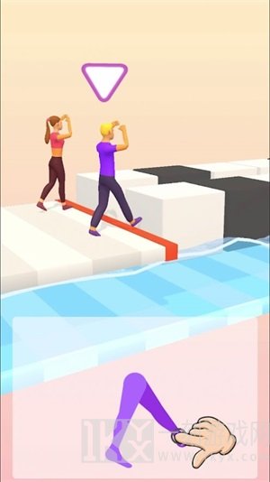 腿部跑步者3D