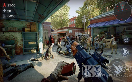 士兵前线射击