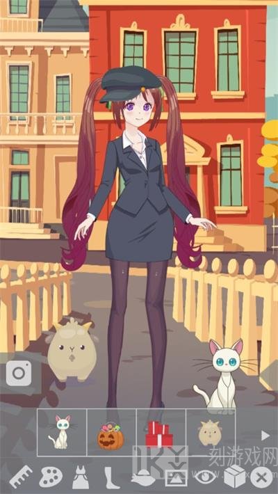 动漫女孩家庭生活