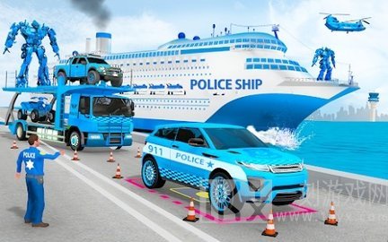 美国警察沙滩车