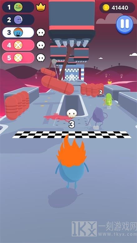 蠢蠢的跑法