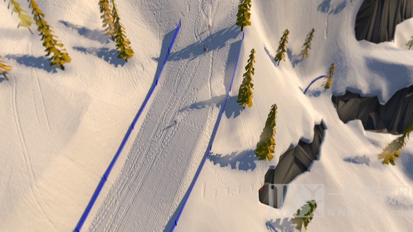高山滑雪模拟器