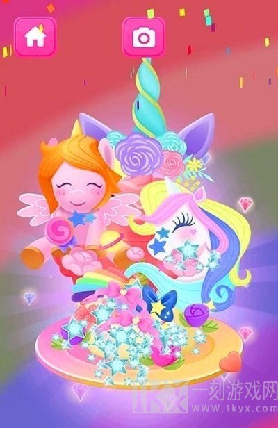 魔法公主做蛋糕