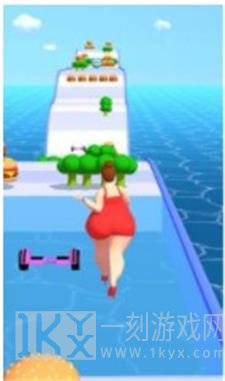 胖子赛跑
