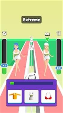 猫步时尚女孩