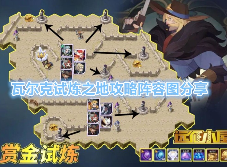 剑与远征瓦尔克试炼之地攻略阵容图分享