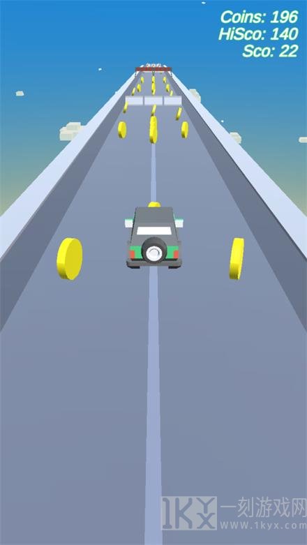 汽车天空跑
