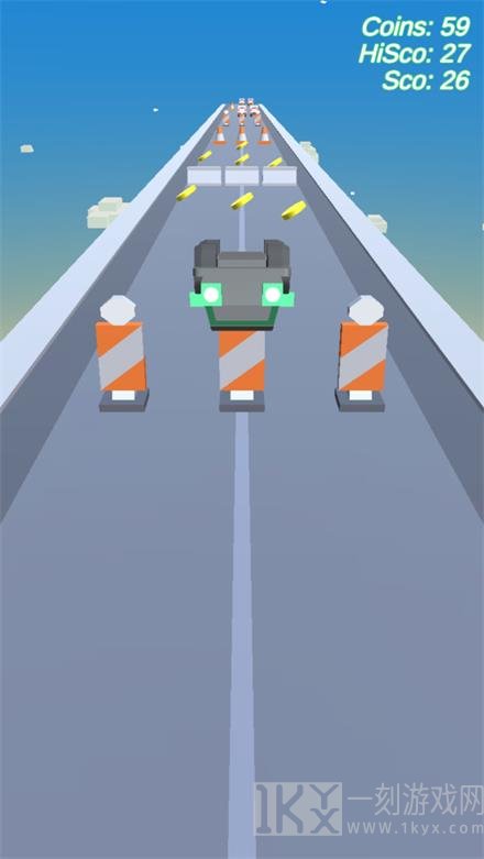 汽车天空跑