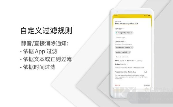 通知滤盒