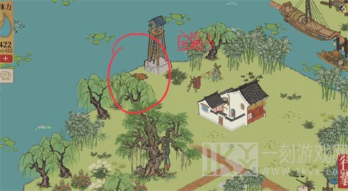 江南百景图钱塘春行宝箱位置在哪里 钥匙位置在什么地方