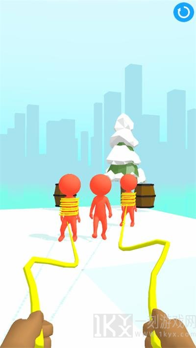 绑住他们