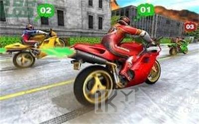 摩托车特技坡道赛车