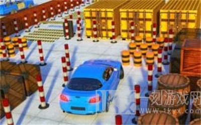 逼真的豪华停车场3D