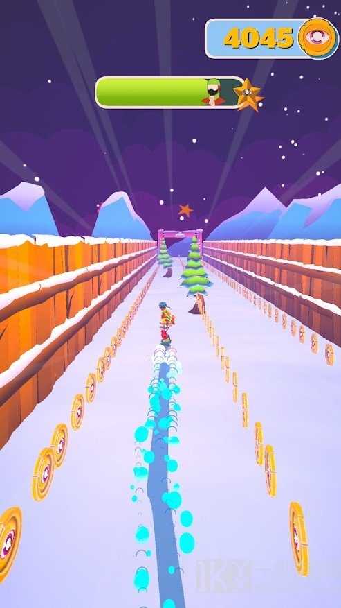 下雪滑雪板大师3D