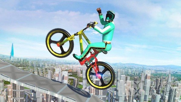 职业特技自行车