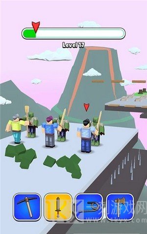 方块工匠变换跑酷