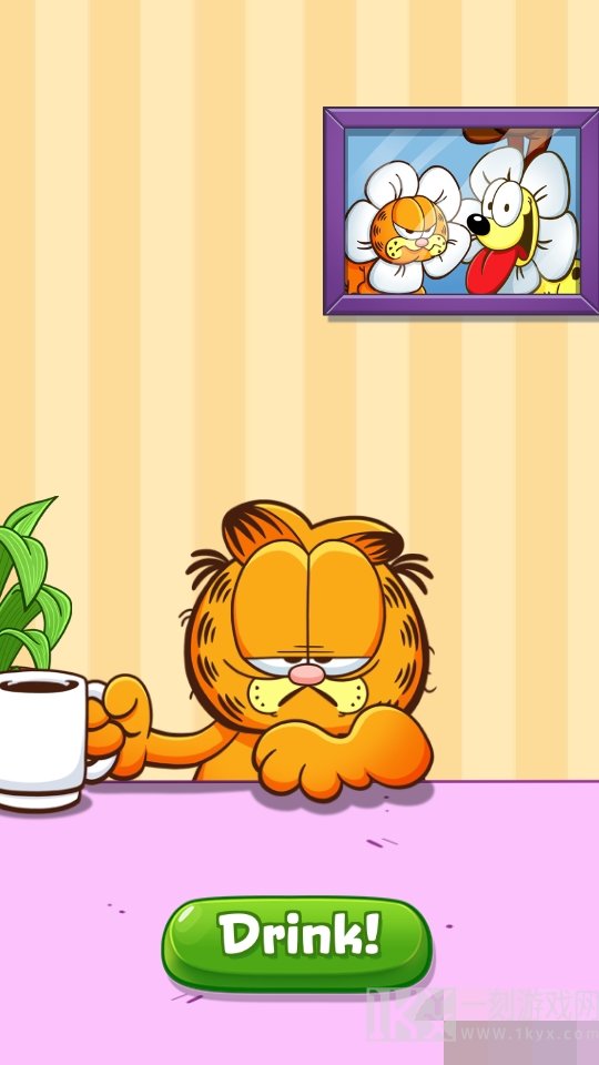 加菲猫食品卡车