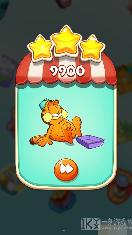加菲猫食品卡车