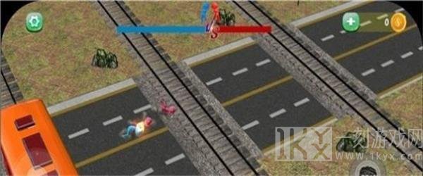 火柴人铁路格斗