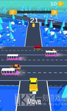 公路车流