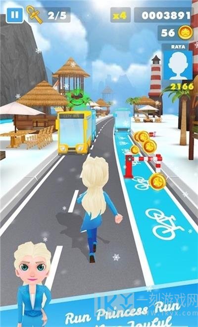 冰公主跑酷