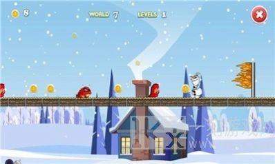 雪人疯狂跑酷