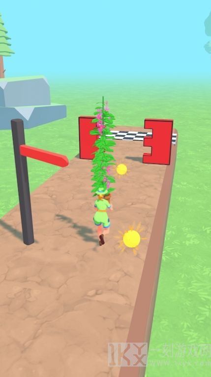 植物赛跑者