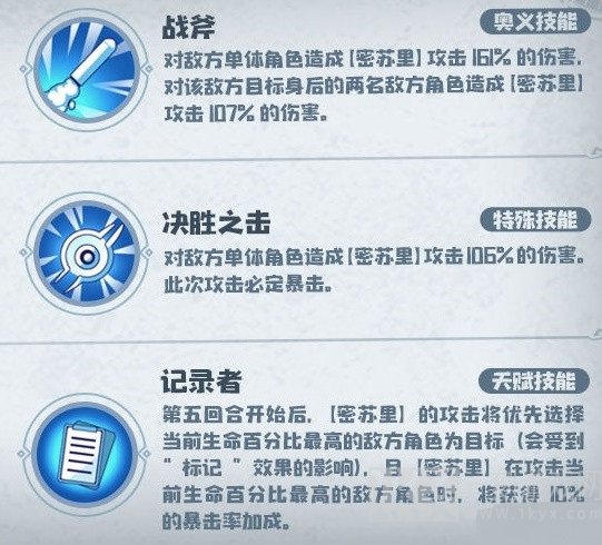 四叶草剧场密苏里技能强度分析