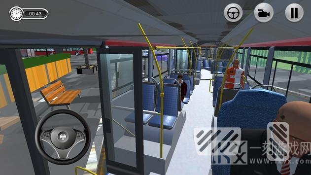 铰接式城市客车模拟器